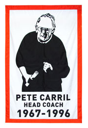 Princeton Pete Carril custom award banner