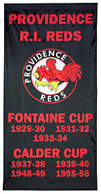 Providence Reds custom made championship banner
