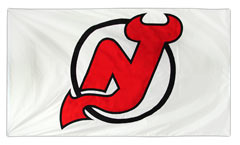 New Jersey Devils custom logo flag