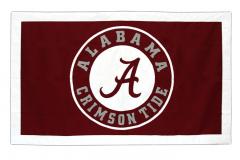 alabama crimson banner logo banner for conference banner set