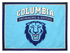 Columbia custom travel banner for swimming and diving