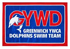 YWCA custom travel banner for swim team