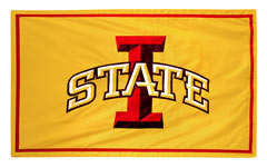 Iowa State applique logo flag