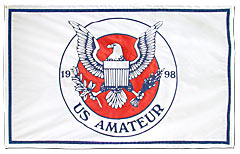 Applique flag: Oak Hill Country Club - 1998 U.S. Amateur