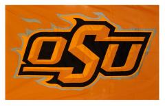 oklahoma state custom logo flag