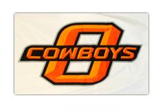 oklahoma state custom logo flag