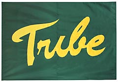 Tribe hand sewn battle flag