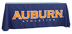 Applique table throw: Auburn Ignited