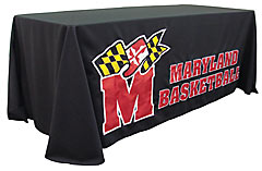 Applique table throw: University of Maryland Basketball