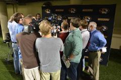 Custom press backdrop for University of Missouri