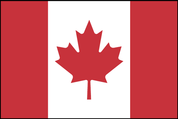 Nylon Canada Flag