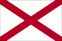 Nylon Alabama State Flag