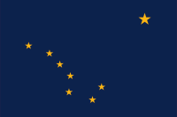 Nylon Alaska State Flag