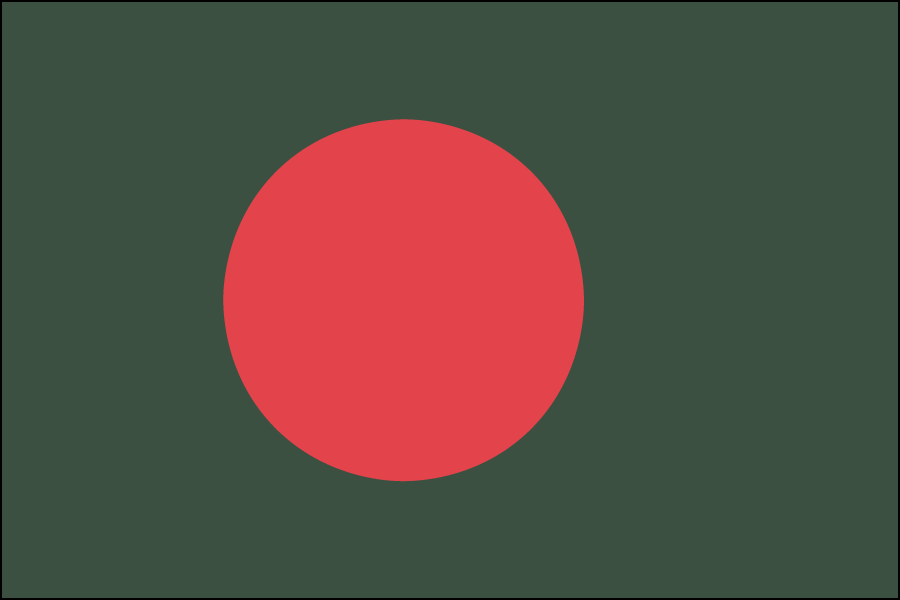 Nylon Bangladesh Flag