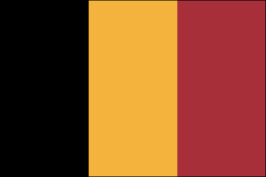 Nylon Belgium Flag