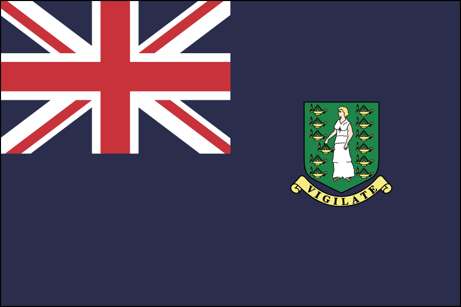 Nylon British Virgin Islands Flag