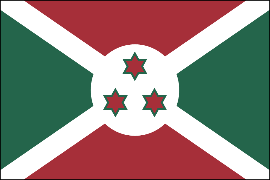 Nylon Burundi Flag