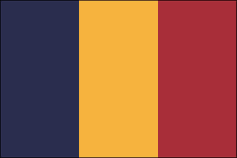 Nylon Chad Flag