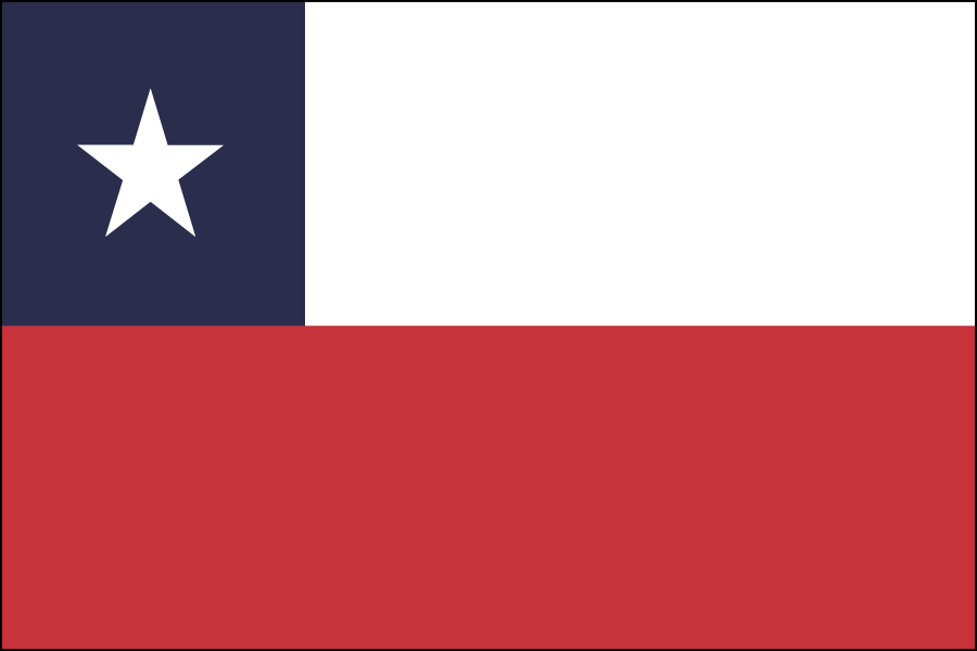 Nylon Chile Flag