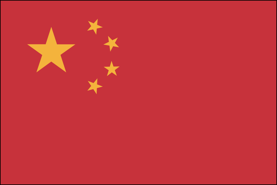 Nylon China Flag