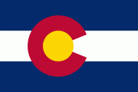 Nylon Colorado State Flag