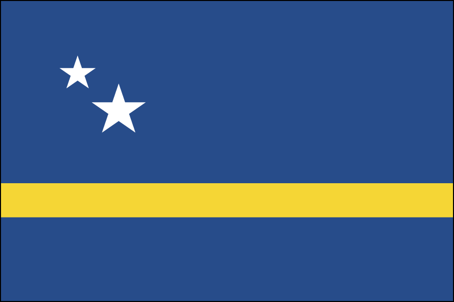 Polyester Curacao Flag