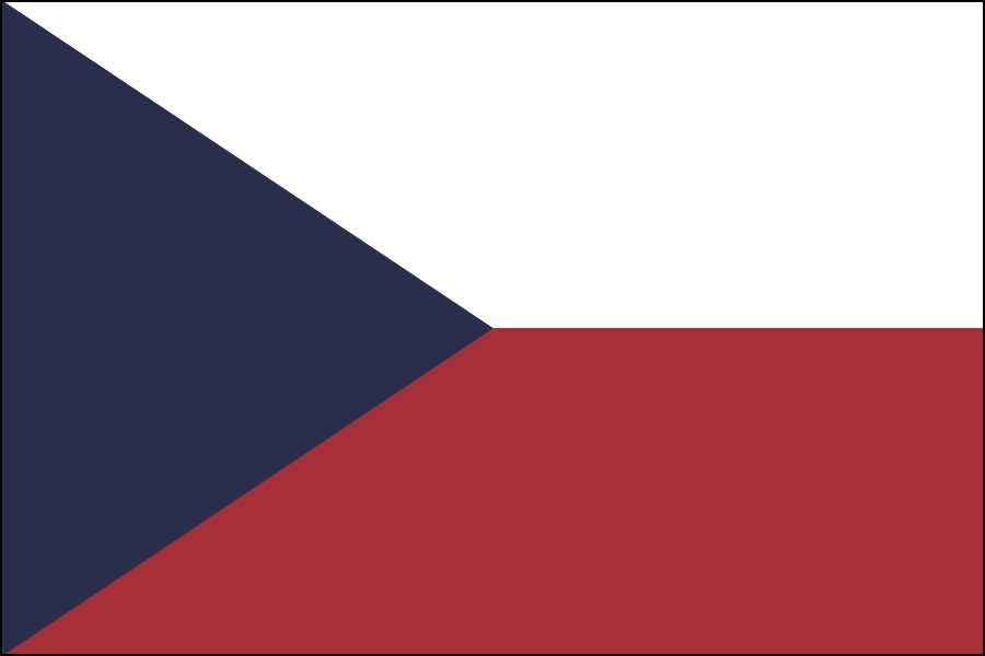 Nylon Czech Republic Flag