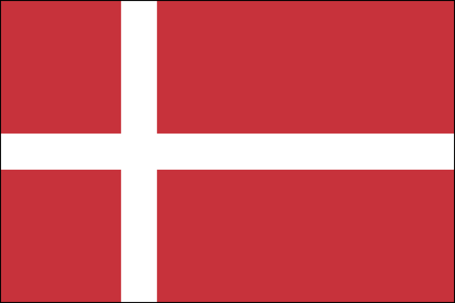 Nylon Denmark Flag