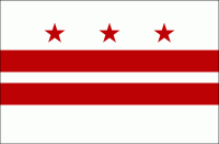 Nylon District of Columbia Flag