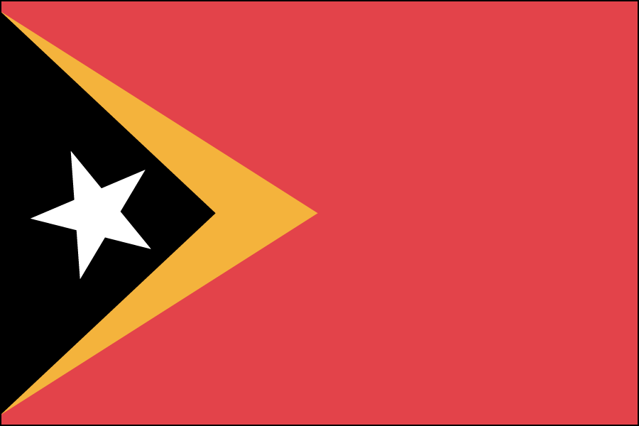 Nylon East Timor Flag