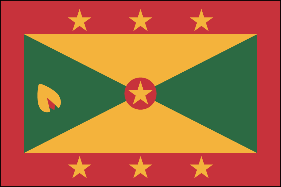 Nylon Grenada Flag