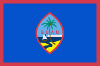 Nylon Guam Territory Flag