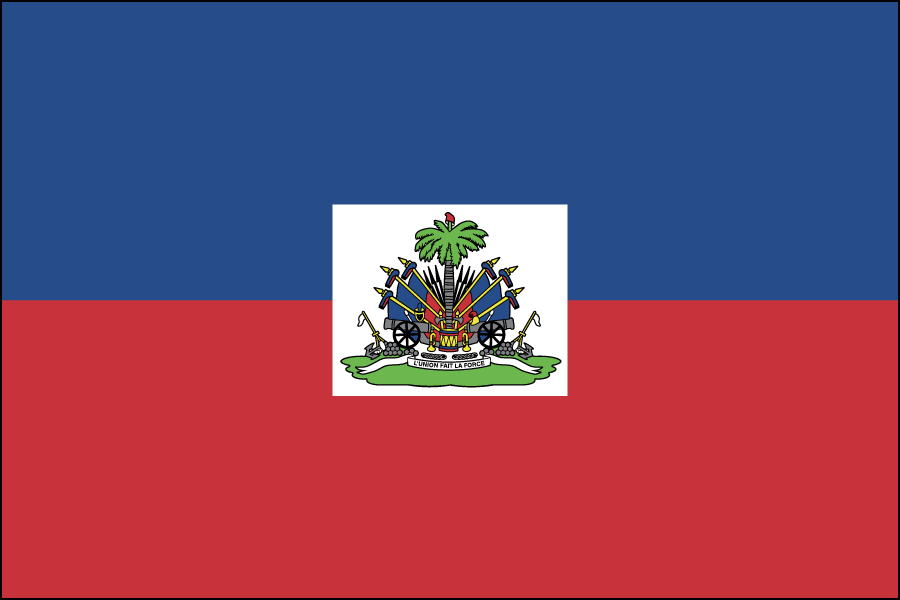 Nylon Haiti Flag