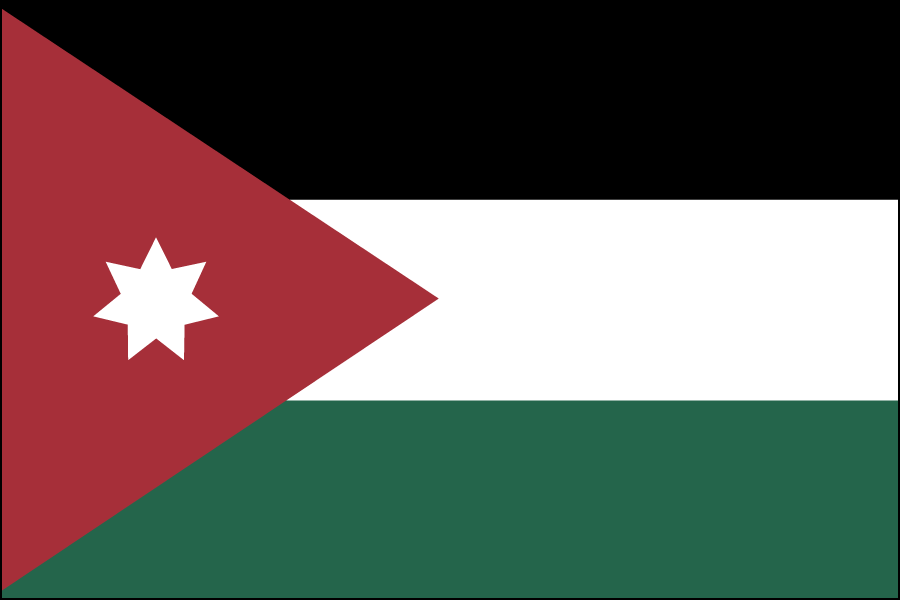 Nylon Jordan Flag