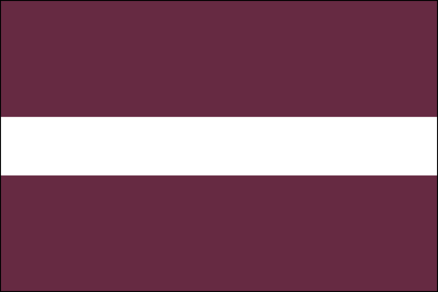 Nylon Latvia Flag