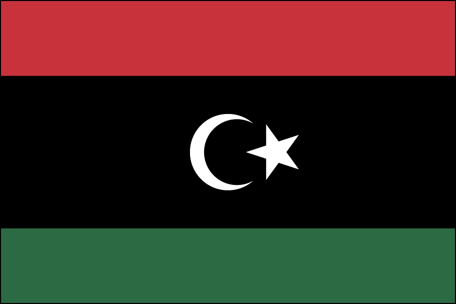 Nylon Libya Flag