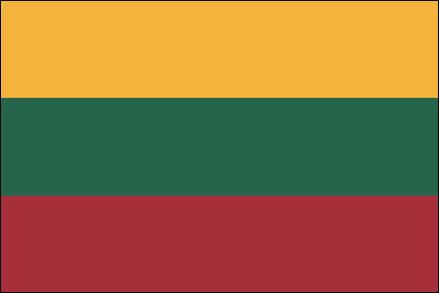 Nylon Lithuania Flag