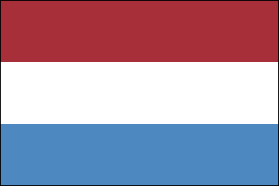Nylon Luxembourg Flag