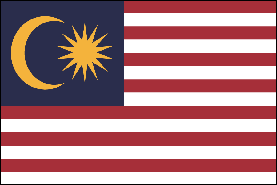 Nylon Malaysia Flag