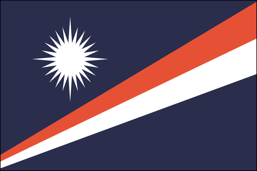 Nylon Marshall Islands Flag