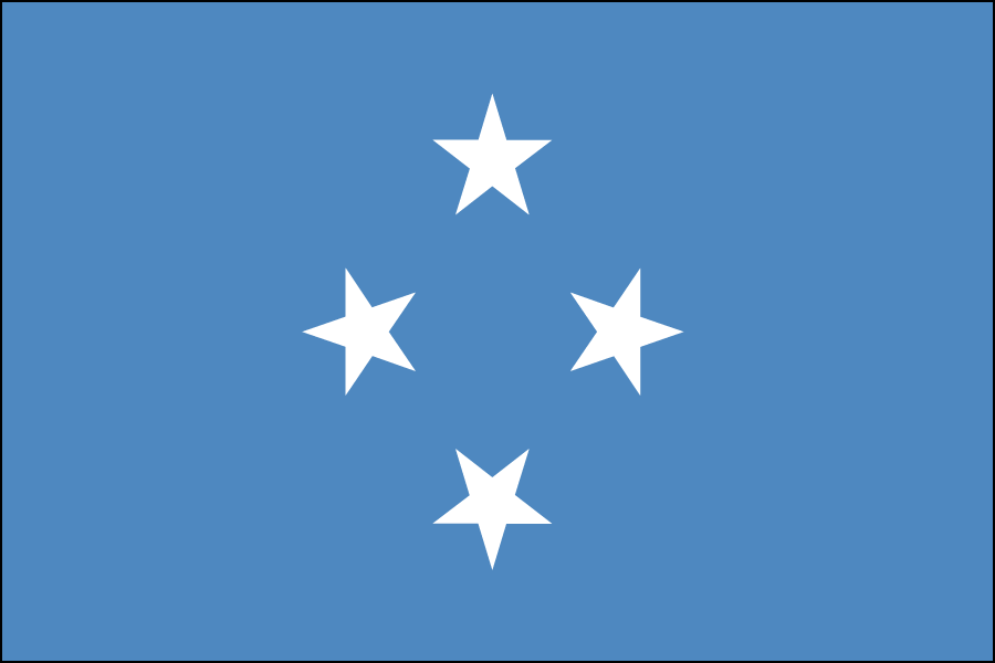 Nylon Micronesia Flag