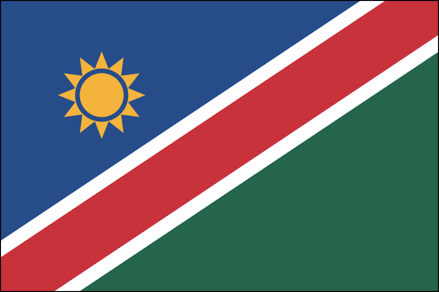 Nylon Namibia Flag