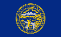Nylon Nebraska State Flag