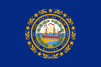 Nylon New Hampshire State Flag