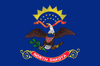 Nylon North Dakota State Flag