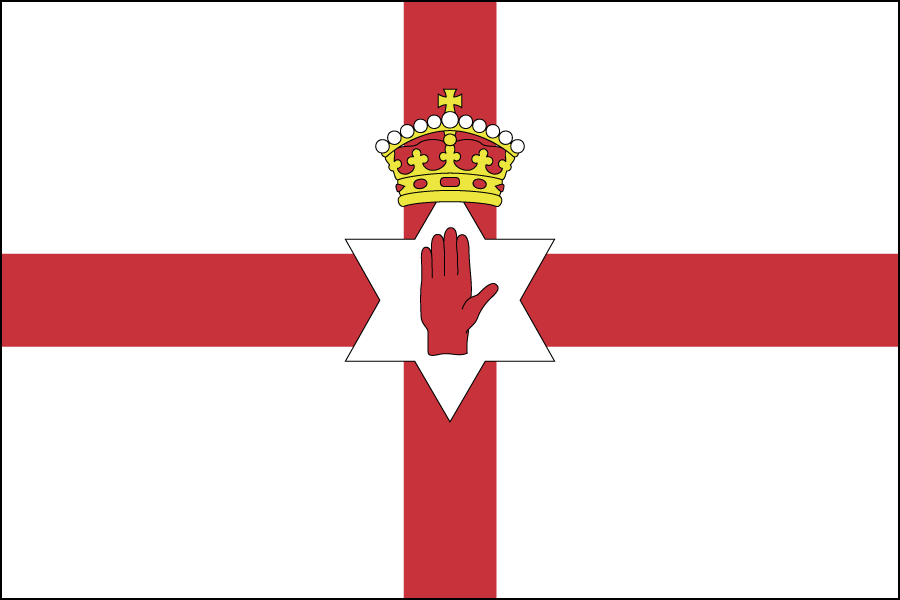 Nylon Northern Ireland Flag