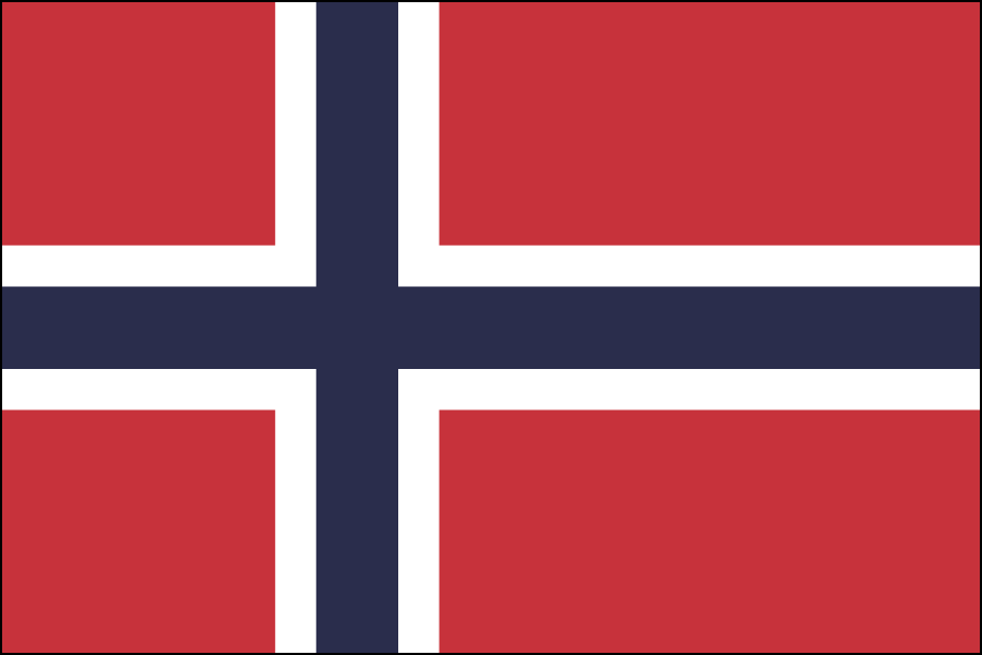 Nylon Norway Flag