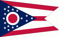Nylon Ohio State Flag