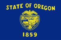 Nylon Oregon State Flag