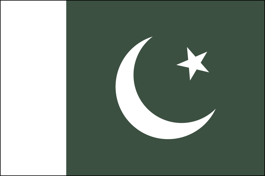 Nylon Pakistan Flag